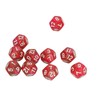 12 Sided Dice, Comfortable Touch Fade Resistant 40pcs Prevent Oxidation