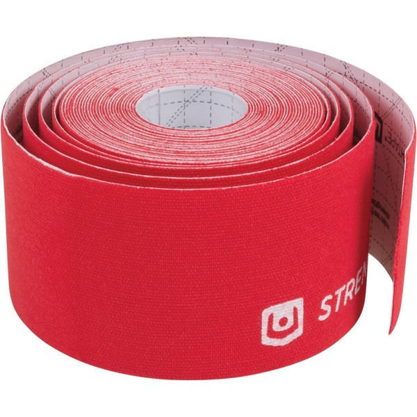 StrengthTape 6320-5UN-T kinesiology tape, 5 meter uncut roll, supports injuries during recovery, 1 Count
