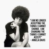Angela Davis Quote Bumper Sticker Vinyl Decal 5 inches