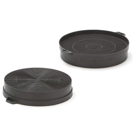 2-Pack Carbon Charcoal Filter 210mm & 32mm for Bosch Neff Gorenje Cooker Hoods Kitchen Vent Type CHA4 CDA Range