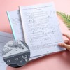 Folder Slider, A4 Sliding Bar Binder, Plastic A4 Sliding Bar