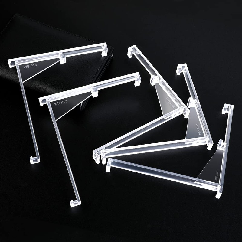 3.5 Inch Valance Clips, Clear Vertical Blind Valance Clip, Hidden