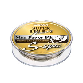 VARIVAS Super Trout Advanced Max Power PE X9 (S-spec), 668.6 ft (200 m), No. 0.8