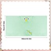 saerryor Green Dino Hooded Towel for Kids, 70 x 140cm