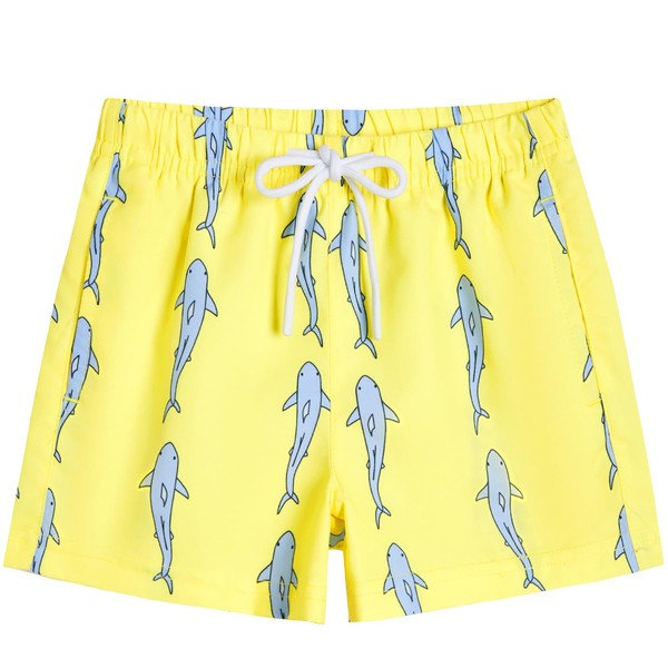 MOANOK Boys Swim Trunks Toddler Swim Shorts Quick Dry Comfort