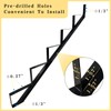 3 Packs Metal Stair Step Stringers, 5 Step Steel Riser