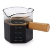 Espresso Cups 4 OZ, Double V-Shaped Spouts Cups, Espresso Shot