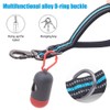 Short Dog Leash,18.5''Reflective Nylon Dog Leash with Handle for Large
