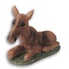 Christmas Crafts Figurine - Baby Foal - Resin Collectible -