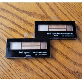 COVERGIRL Lot of 2 - CoverGirl Full Spectrum Eyeshadow Quad Palette - # FS200 Steady