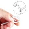 20 x Hooks for Hanging, Hooks Hanger White Screw Hooks,