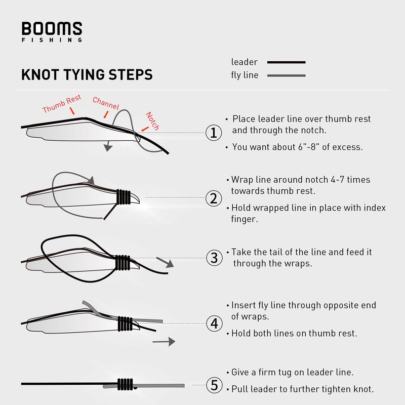Booms Fishing FC2 Fishing Knot Tools Fishing Line Clipper with