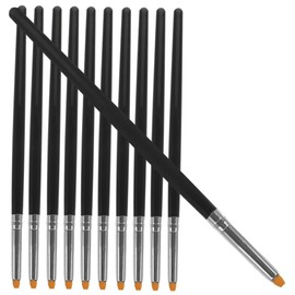 Ipetboom 10pcs Small Eyelash Brush Compact Eyelash Lifting Comb Applicators for Makeup Sturdy Handle for for Home Travel and Beauty Salons