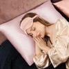 Adubor Silk Pillowcase for Hair and Skin with Hidden Zipper,
