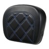 Stitching Passenger Sissy Bar Backrest Pad For Harley Touring Road