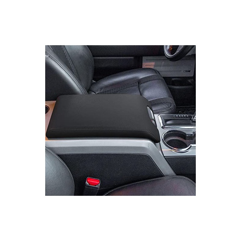 XYHGM Car Center Console Armrest Cover for F150 2009-2014 Leather