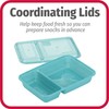 Good Cook Meal Prep, 2 compartimentos sin BPA, apto para
