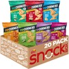 PopCorners Popped Corn Chips, 7 Flavor Variety Snack Pack, 1