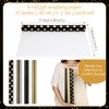 Supervitae 4 Rolls Black and Gold Fathers Day Wrapping Paper