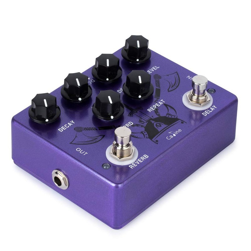 Caline Pedals Reverb Delay Effects Pedal Repeat Preamp Acústica Guitarra