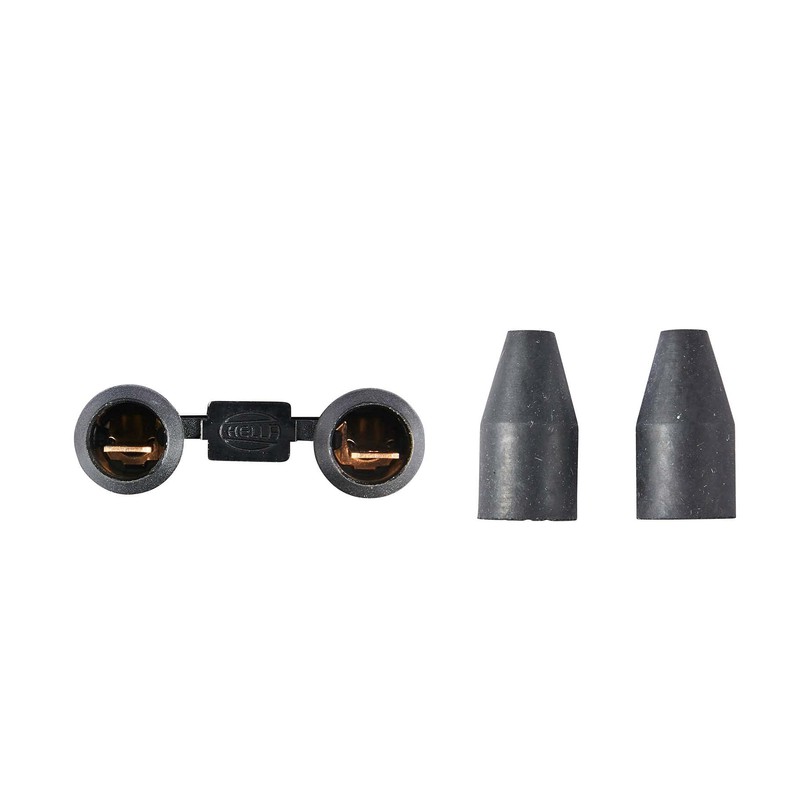 HELLA 003399061 Supertone 24V Low Tone Horn with Black Protective