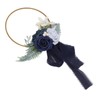 Artificial Succulents Wreath Iron Foam Greenery Wreath Portable Bridal Wreath