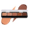 Graftobian High Definition Glamour Creme Palette, Cool #2