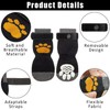 ZEACCT Pack of 4 Dog Socks, Non-Slip Dog Socks, Adjustable