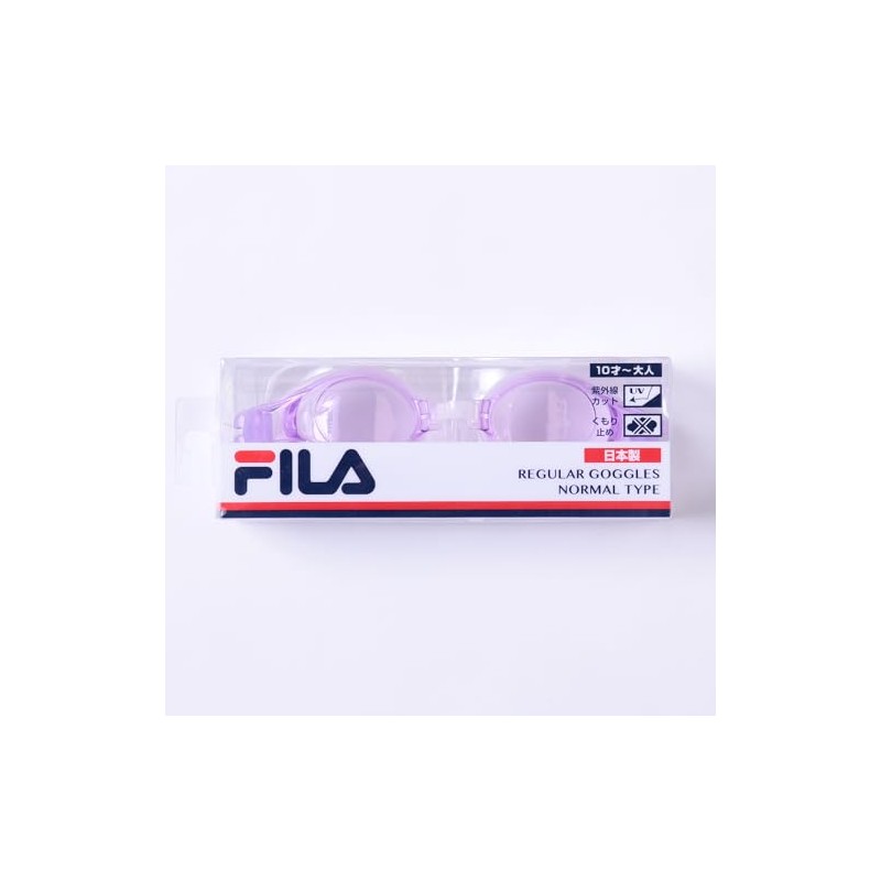 Fila 3082085 308208 Goggles, Swimming Goggles, Unisex, Adult, lavender