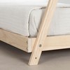 South Shore Furniture Sweedi Solid Bed, Twin, Natural Wood