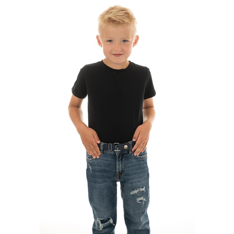 Olata Children's Belt with Comfortable Elastic Band and Press Stud