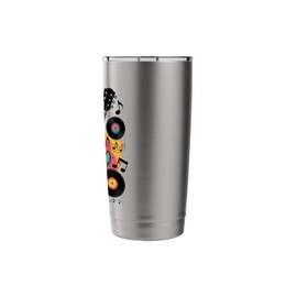 Rocking Autism Mom Life Autism Awareness Music Gift Stainless Steel Insulated Tumbler
