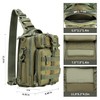 BLISSWILL Fishing Backpack Outdoor Tackle Bag Large Water-resistant Fish pack