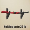 Sword Holder Wall Mount 2-Tier Hook Katana Holder Adjustable Display