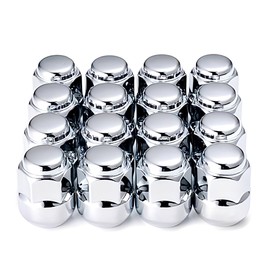 Honda "Genuine Type" 4 Hole Wheel Long Nut Chrome Plated 16 Pieces Spherical Seat