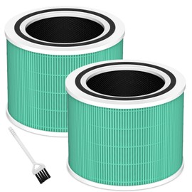 Core 200S Toxin Absorber Replacement Filter for LEVOIT Core 200S Smart WiFi Air Purifier, Funmit 3-in-1 H13 True HEPA Filter Replacement and High-Efficiency Activated Carbon, Part#Core 200S-RF, 2 Pack
