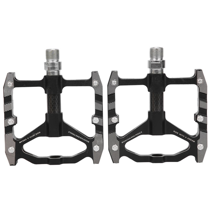 Wheelup Bicycle Pedals Carbon Fiber Aluminum Alloy Bearing Platform AntiSlip