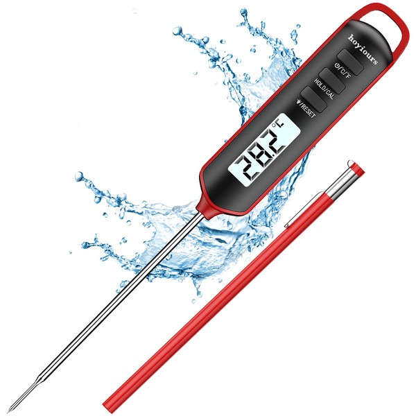 hoyiours Meat Thermometer Probe, Instant Read Temperature Probe, Digital Food