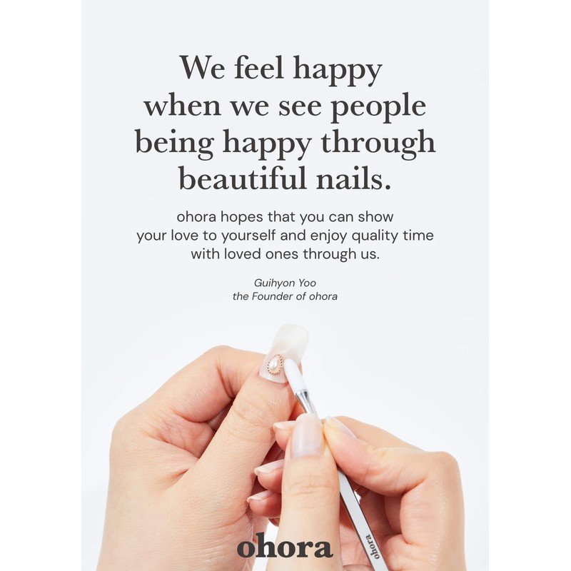 ohora (N Shooting Star) Semi-Cured Gel Nail Strips - Works