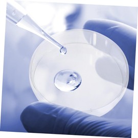 STOBOK 10 Pack Polycarbonate Autoclavable Lab Petri Dishes Culture Plates Agar Tissue Culture Dish for Science Experiments