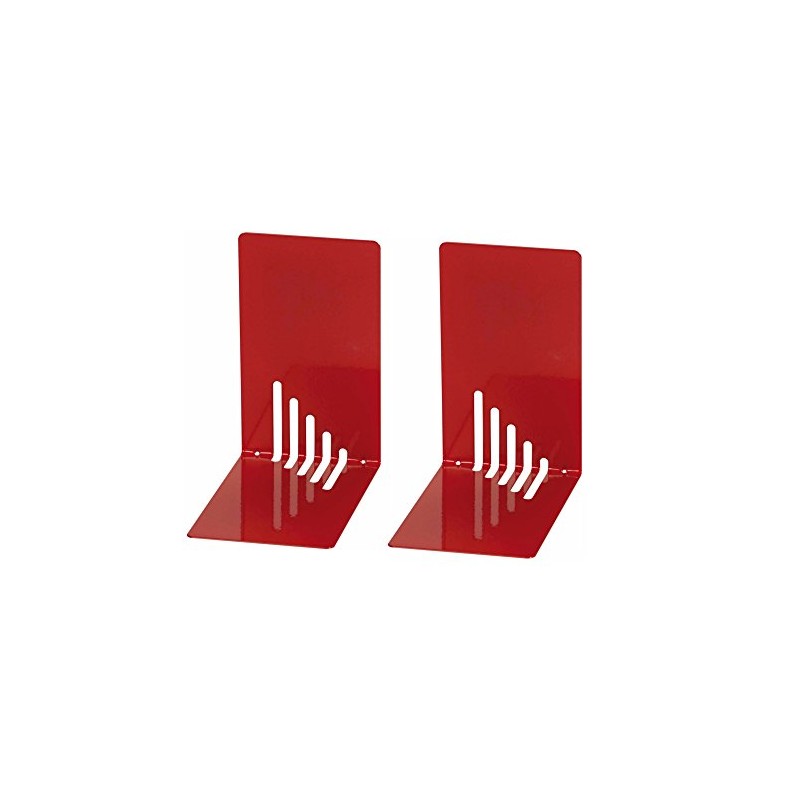 Wedo 1021002 Metal Bookend, 14 x 8.5 x 14 cm,