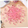IWOWHERO 100Pcs Acrylic Pacifiers for Shower Decorations Pacifiers Reusable Shower