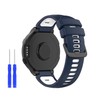HUABAO Watch Strap Compatible with Garmin Forerunner 220,Adjustable Silicone Sports