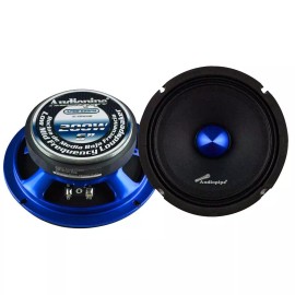 Audiopipe 2) Audiopipe APMB628PM Low Mid Frequency Loudspeaker 6" 200W  Max Each