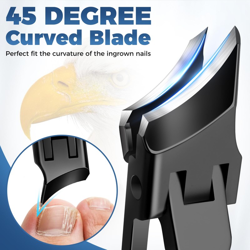 Ingrown Toenail Clippers - German Nail Clippers for Men with