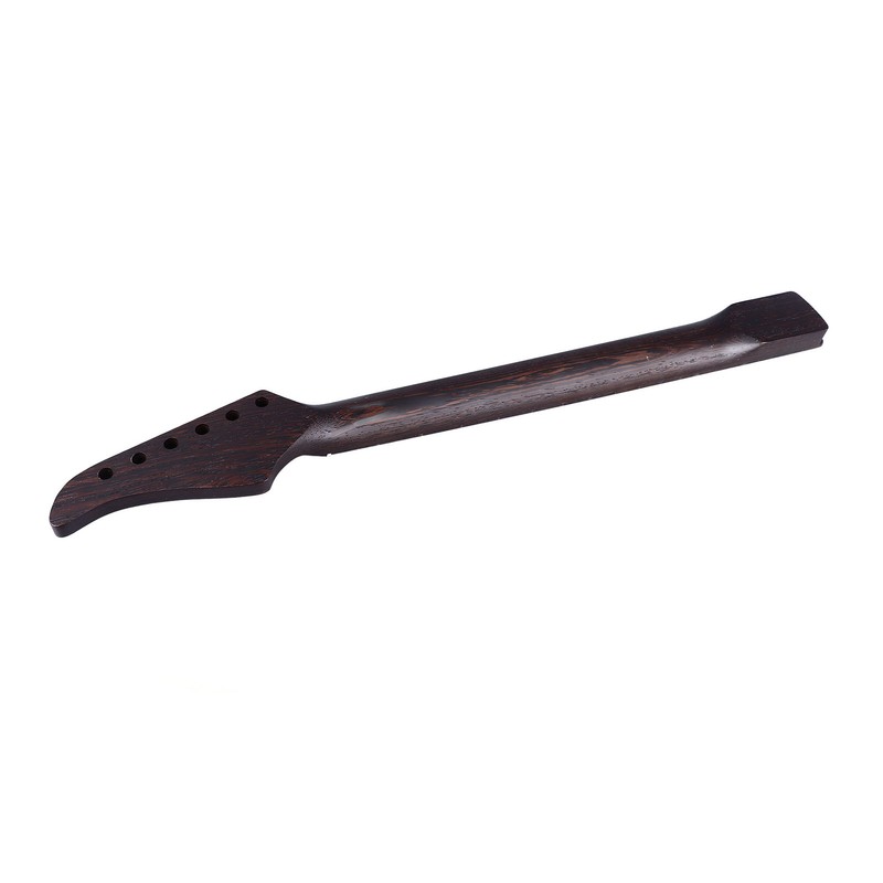 22 Frets Neck Replacement Wenge Wood Material Guitar Fingerboard Neck