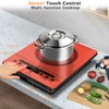 Noxton Portable Electric Stove 110V, 1800W Single Burner Electric Cooktop,