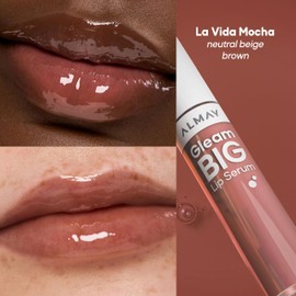 Lip Gloss Almay Gleam Big tono La Vida Mocha