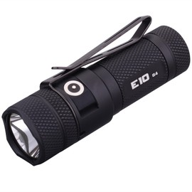 PowerTac E10R-G4: E10-G4 Magnetic Charging EDC- Magnetic Tailcap, Black