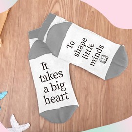 Teacher Gifts,Thank You Teacher End of The Year Leaving Retirement Funny End of Term Christmas Xmas Valentines Graduation Appreciation Unique Assistant Gifts for Women for Teachers Socks Gift Ideas